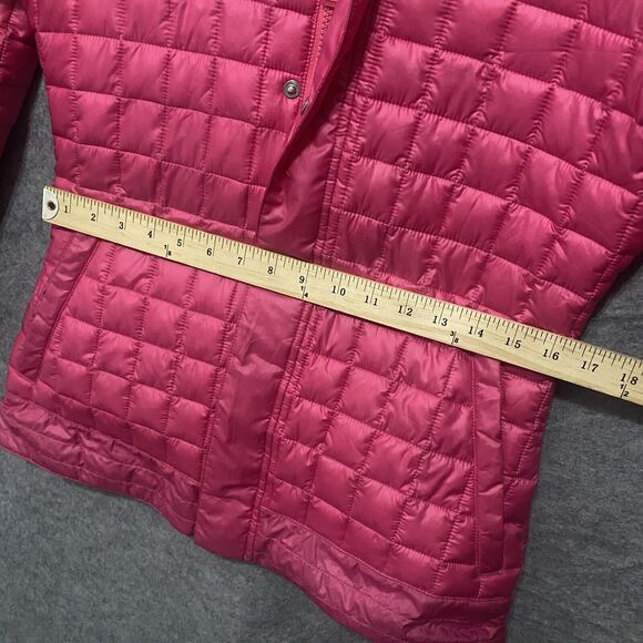 Burton Dry Ride Ski Jacket Womens Sz M Pink Insulated Pockets Full Zip Snap - Picture 12 of 12